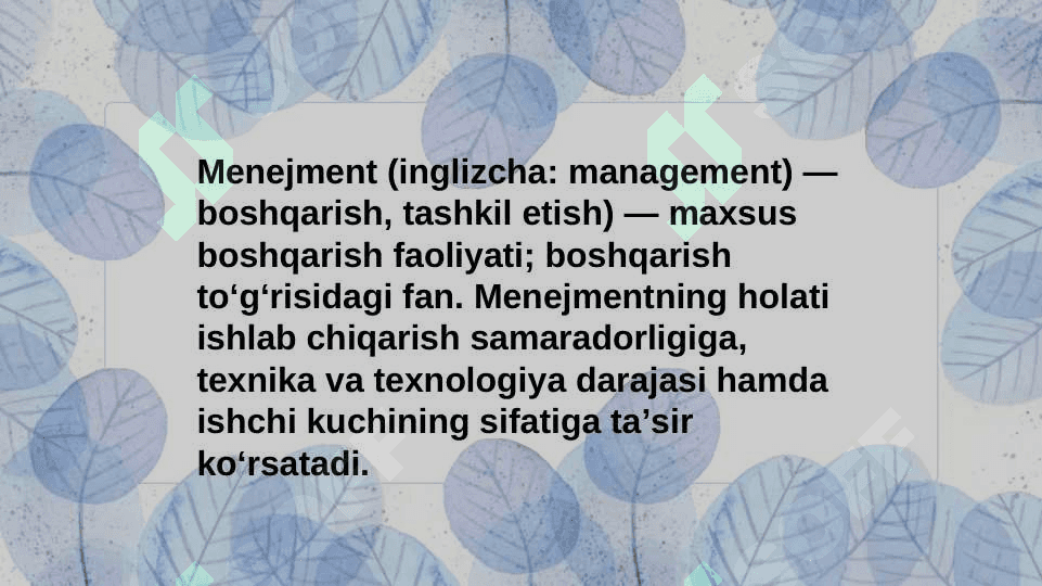TA'LIM MUASSASASI MENEJMENTI 3