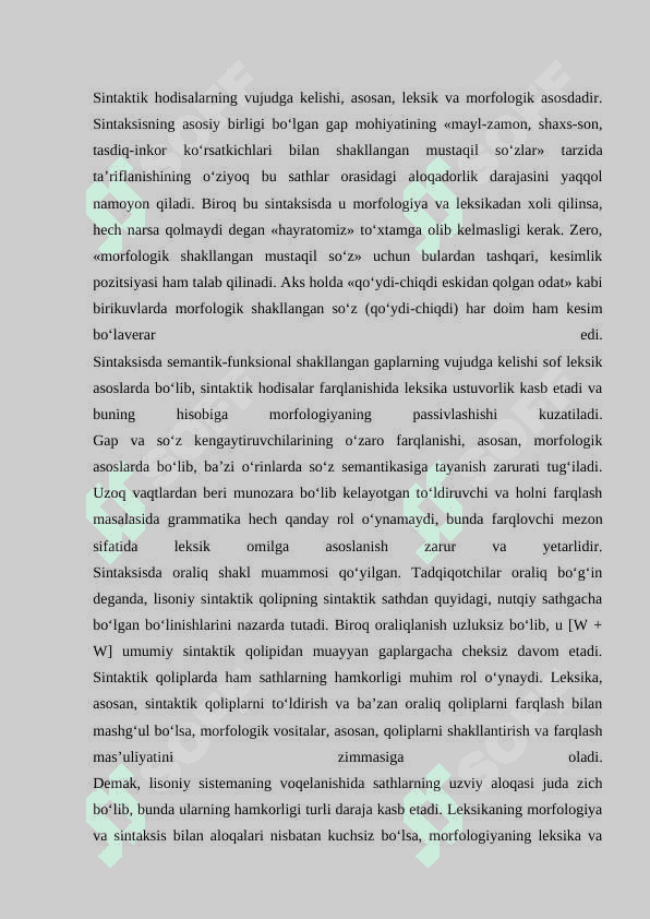 So’z birikmasidagi sintaktik munosabatlar 6