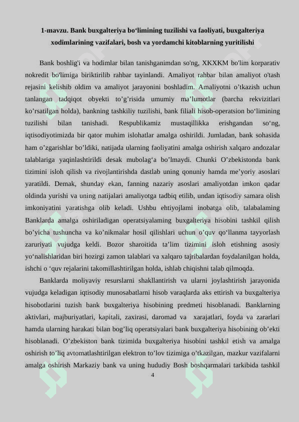 Asaka bank amaliyoti 4
