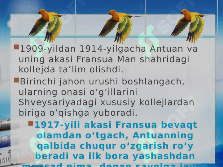 Antuan de Sent Ekzyuperi (1900-1944) 4