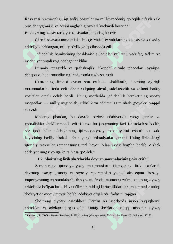 Hamzaning ijtimoiy-siyosiy lirikasi 8