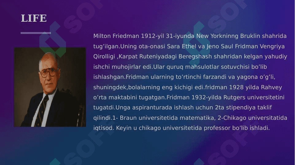 Milton Friedman prezentatsiya 2