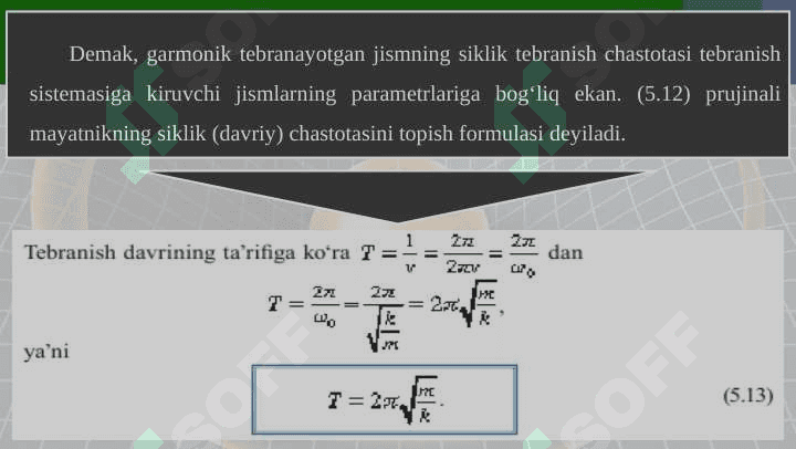 Prujinali va matematik mayatniklar 5