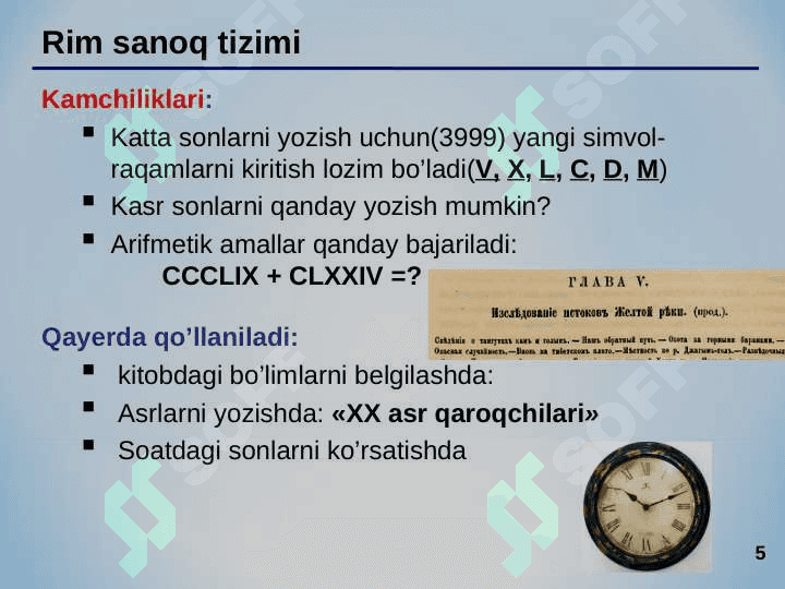 Sanoq sistemalari pptx 5