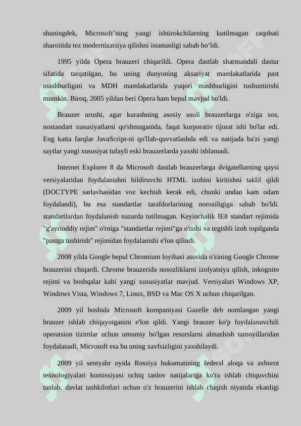 ZAMONAVIY INTERNET BRAUZERLARI VA ULARNING IMKONIYATLARI 5