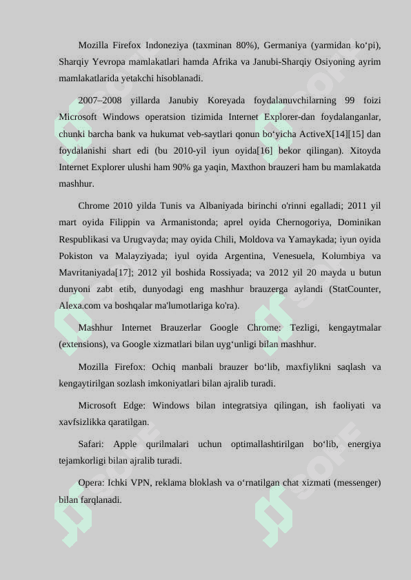 ZAMONAVIY INTERNET BRAUZERLARI VA ULARNING IMKONIYATLARI 7