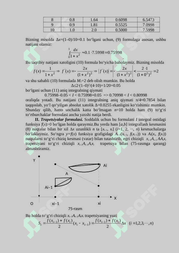 Aniq integral 5