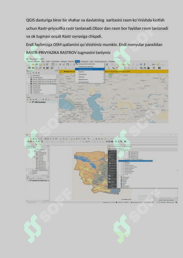 QGIS dasturida koordinatalar sistemasi 4