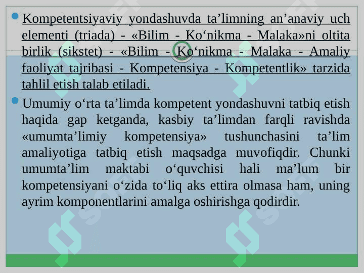 Ta’lim mazmuni 6