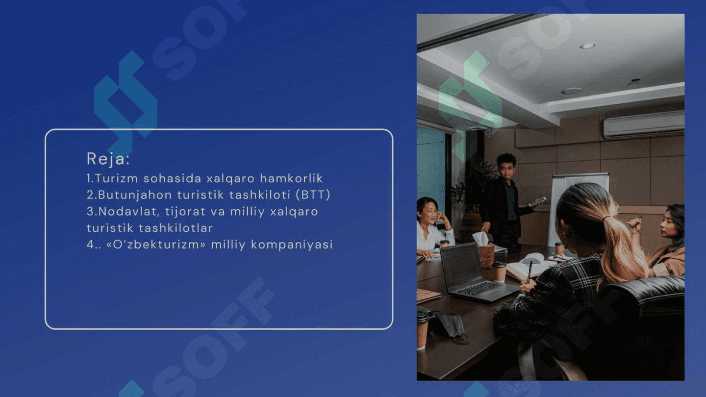 Xalqaro turistik tashkilotlar 2