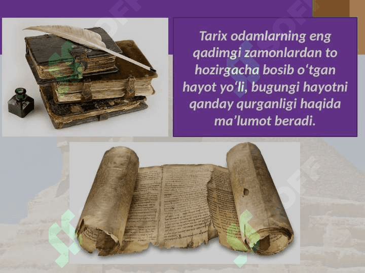 5-sinf tarix fanidan 1-mavzu 2