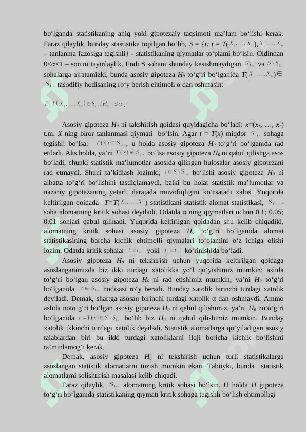 GIPOTEZALARNI TEKSHIRISH 3