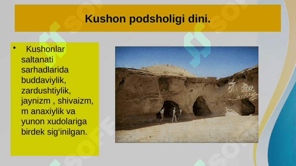 Kushon podsholigi madaniyati va san’ati 6