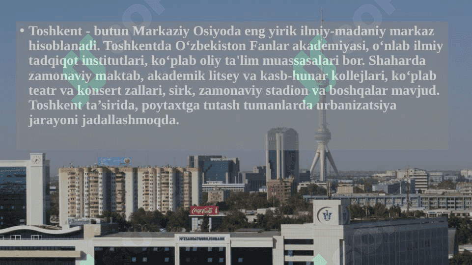 Toshkent shahri 8