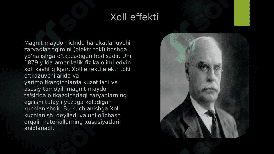 XOLL EFFEKTI VA UNING QOLLANILISHI 3