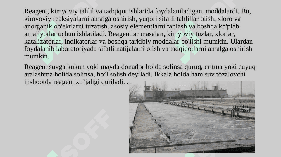 Reagentlarni suv bilan aralashtirish 3