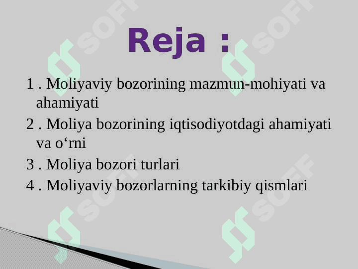 Moliyaviy bozorlar 2