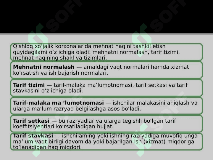 Mehnat va ish haqi hisobi 8