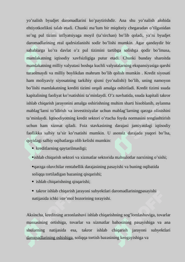 Moliyaviy siyosatning tarkibiy qismlari 7