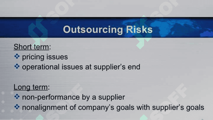 Outsourcing in General 8