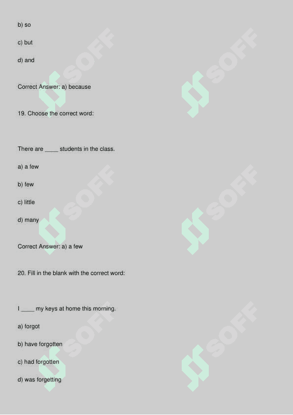 Ingliz tili test 7