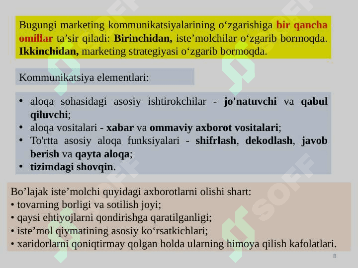 Kommunikatsiya siyosati 8