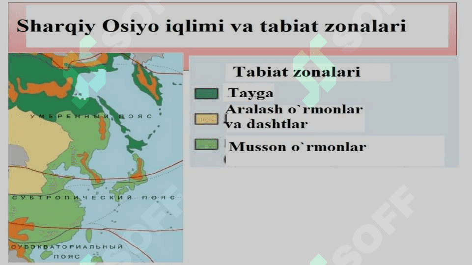 Sharqiy Osiyo 8