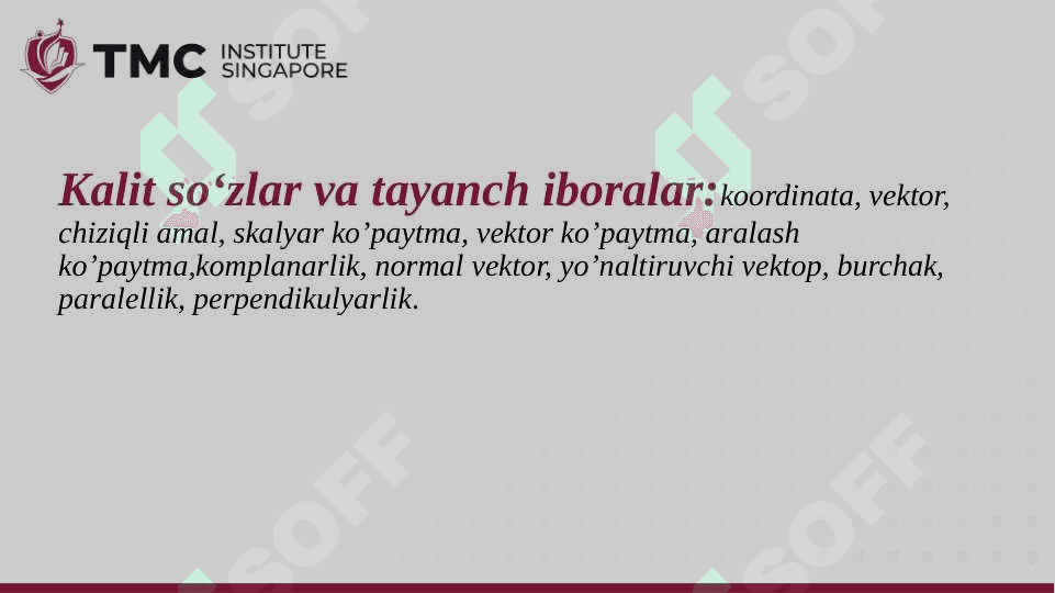 Vektorlar fazosi 3