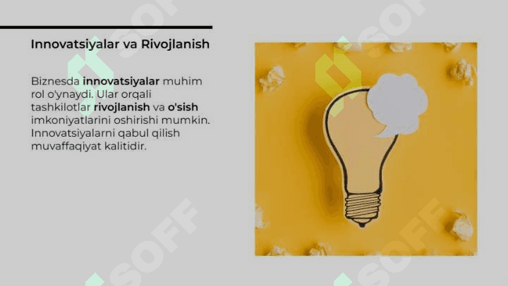 Biznesda boshqaruv usullari 7