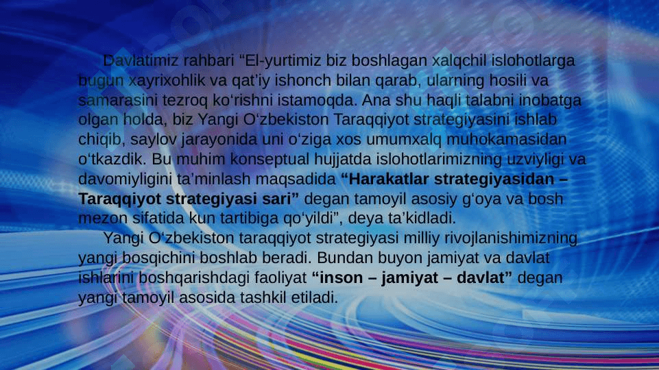 HARAKATLAR STRATEGIYASI 2017-2021 8