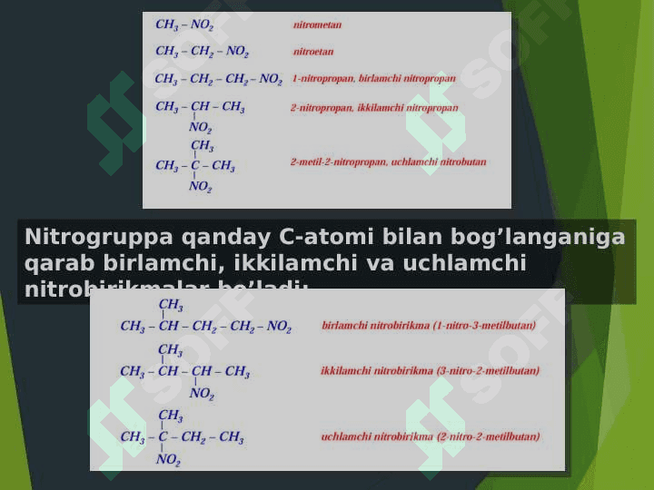 Organik birikmalar (azot saqlovchi organik birikmalar) 3