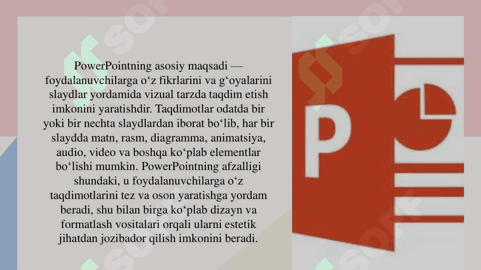 POWER POINT IMKONIYATLARI 5
