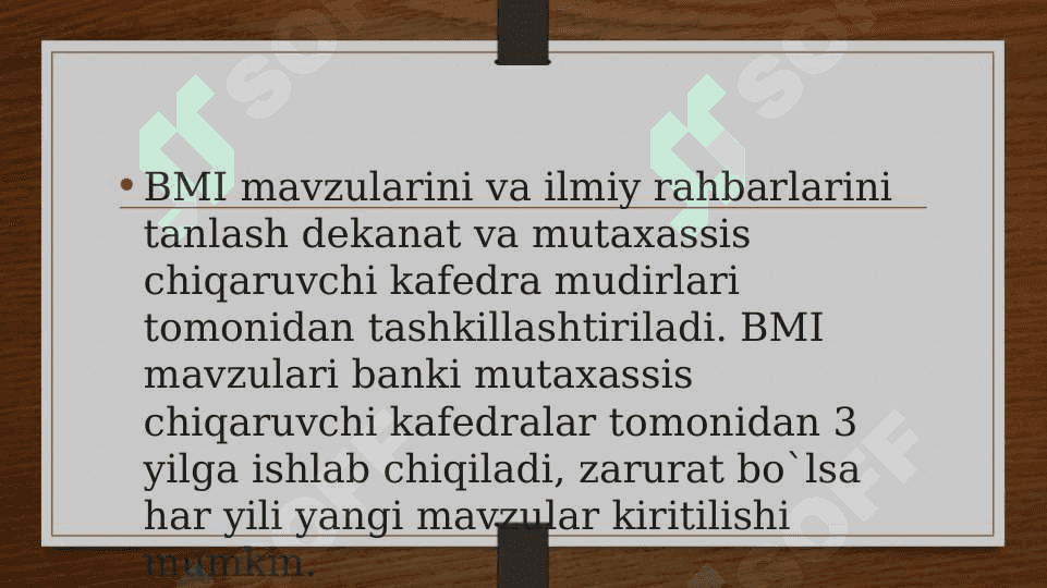 BITIRUV MALAKAVIY ISH  HIMOYASI TAQDIMOTLARNI TAYYORLASH UCHUN ZARUR TEXNIK VA  METODIK TALABLAR 3