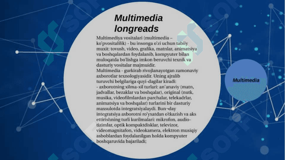 Storytelling va multimedia longreads ta’limni tashkil qilishning raqamli vositalari sifatida 5