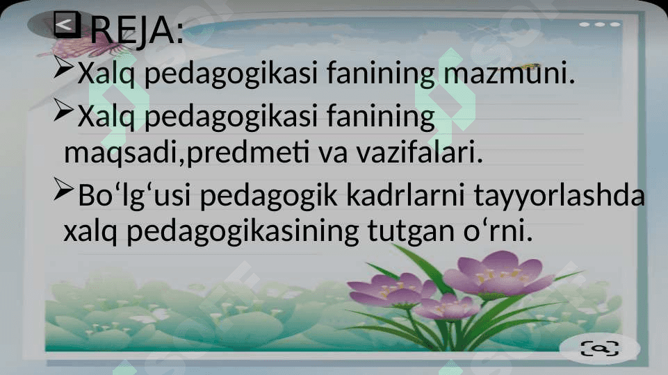 Xalq pedagogikasi fan sifatida 2