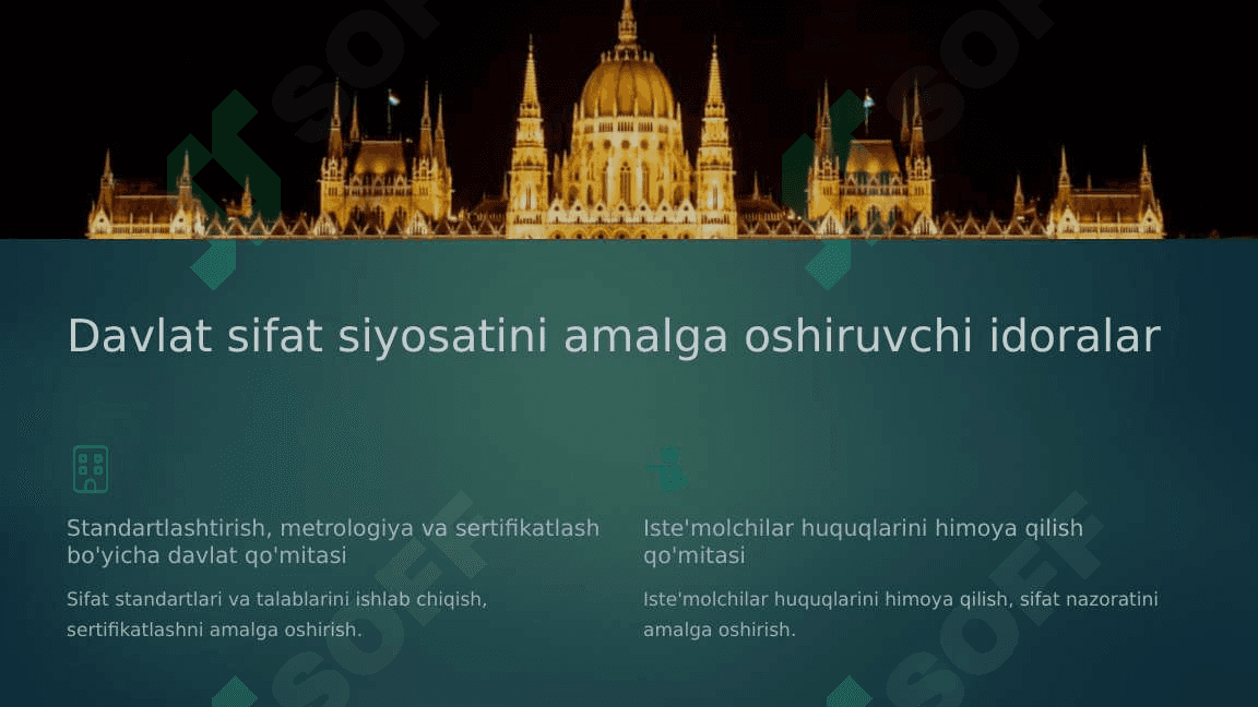 Sifat sohasida davlat siyosatini shakllantirish usullari 4
