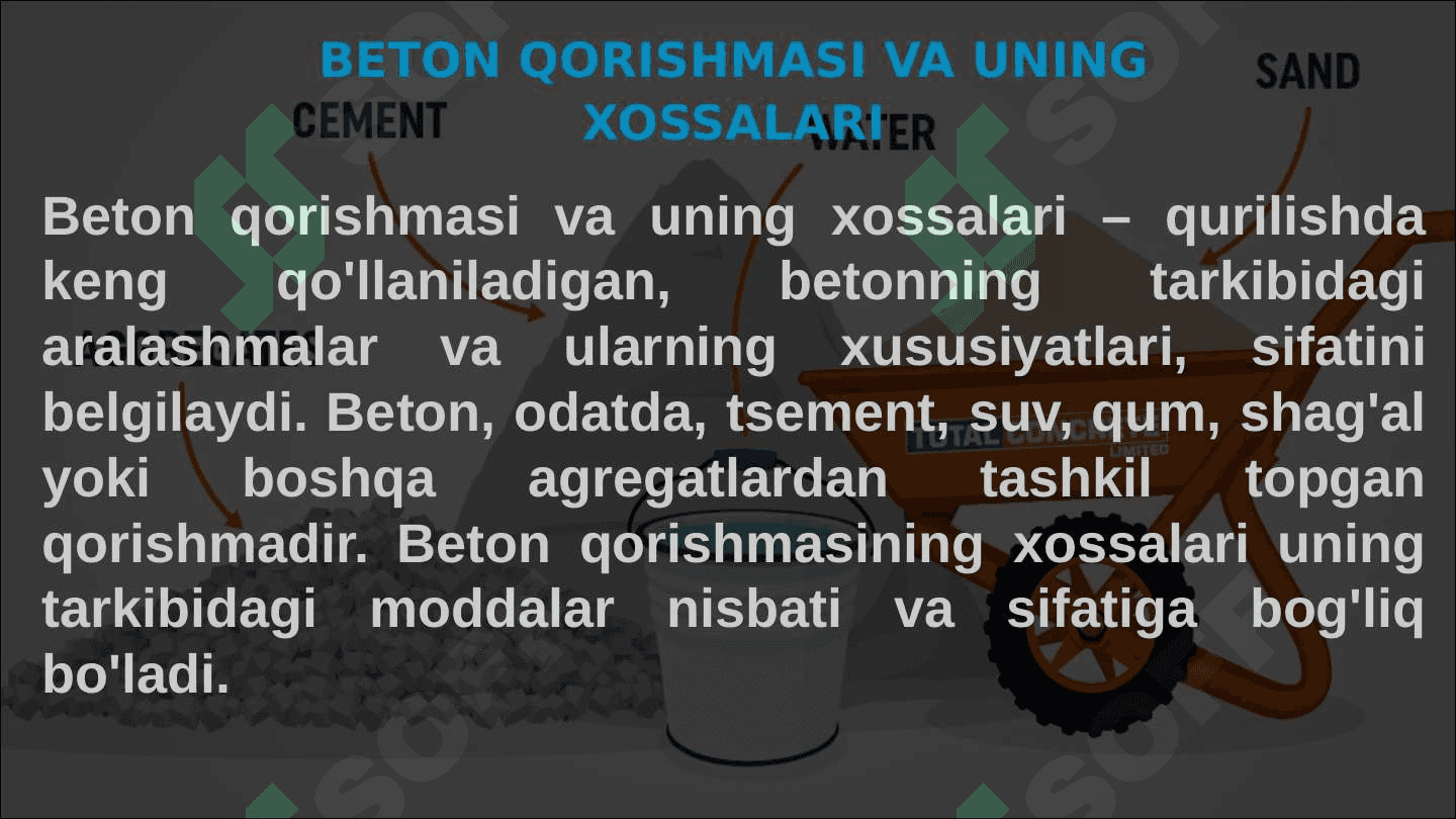 BETON QORISHMASI 4