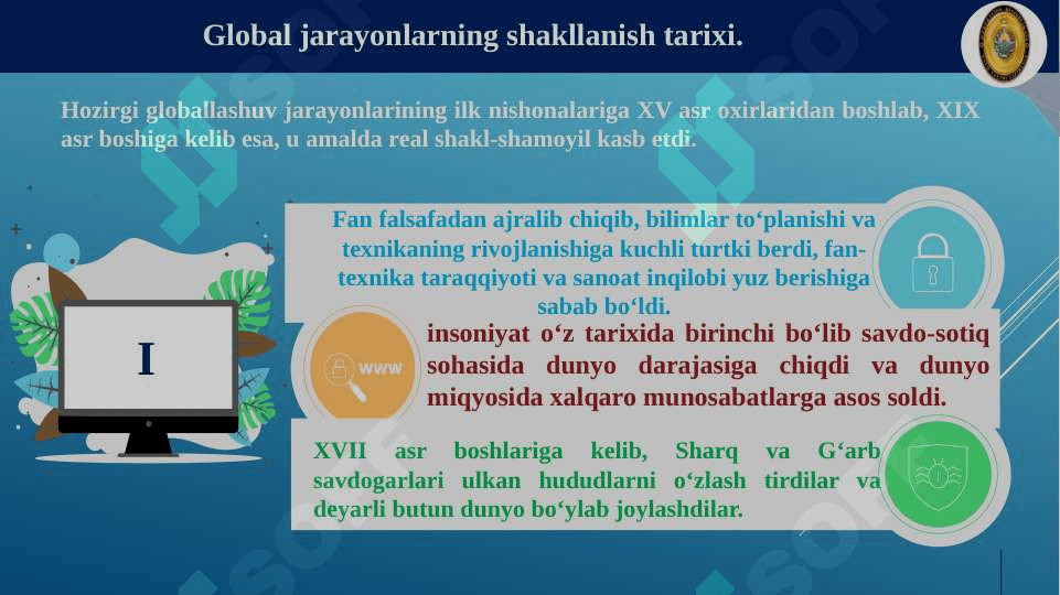 Globallashuv va barqaror taraqqiyot falsafasi 6