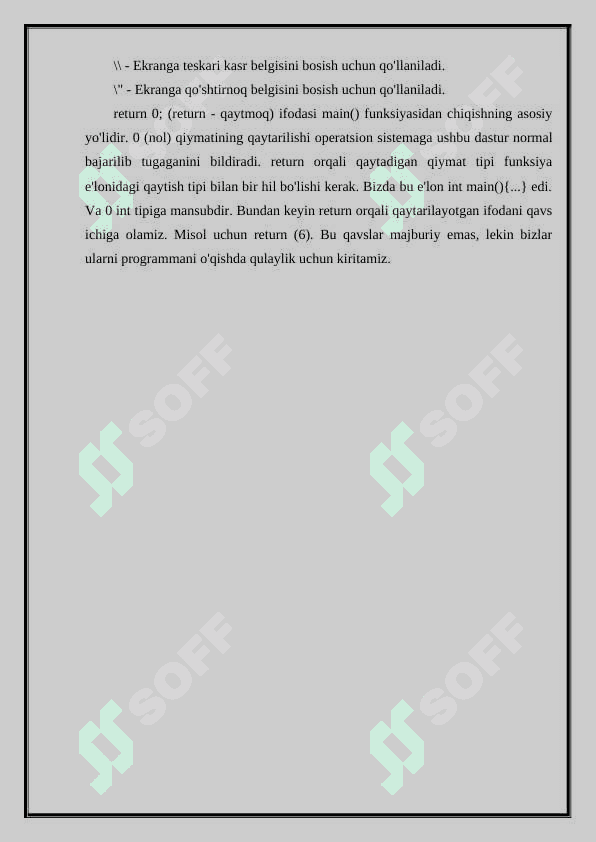 Sinflar orasidagi munosobatlar 6