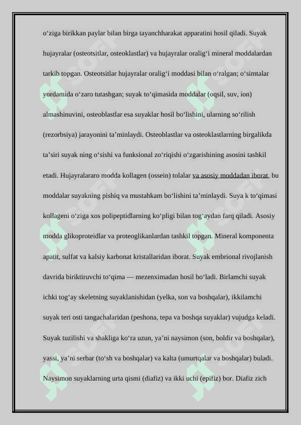 SUYAK TO’QIMASINING MEXANIK XOSSALARI 3