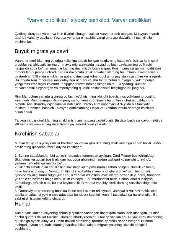 Varvar qirolliklari