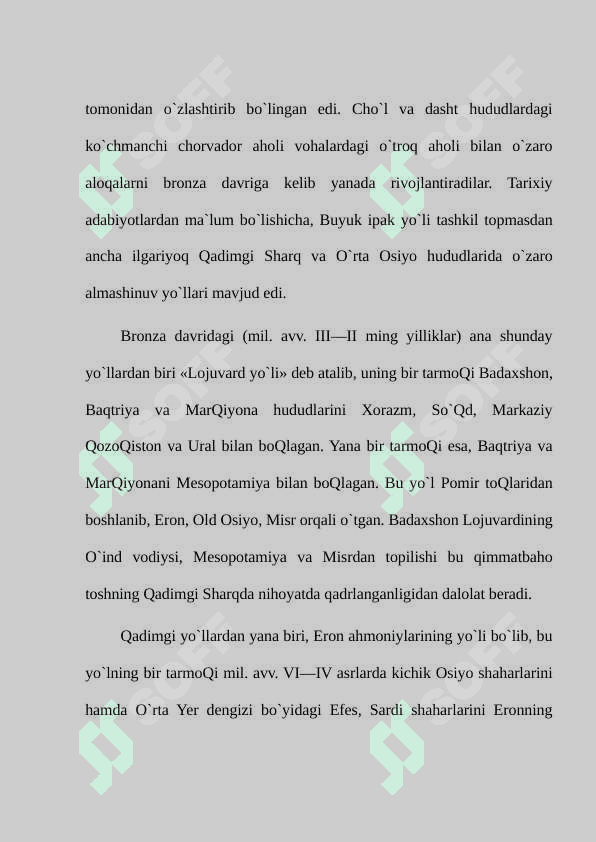 Ipak va Buyuk Ipak yo’li 4