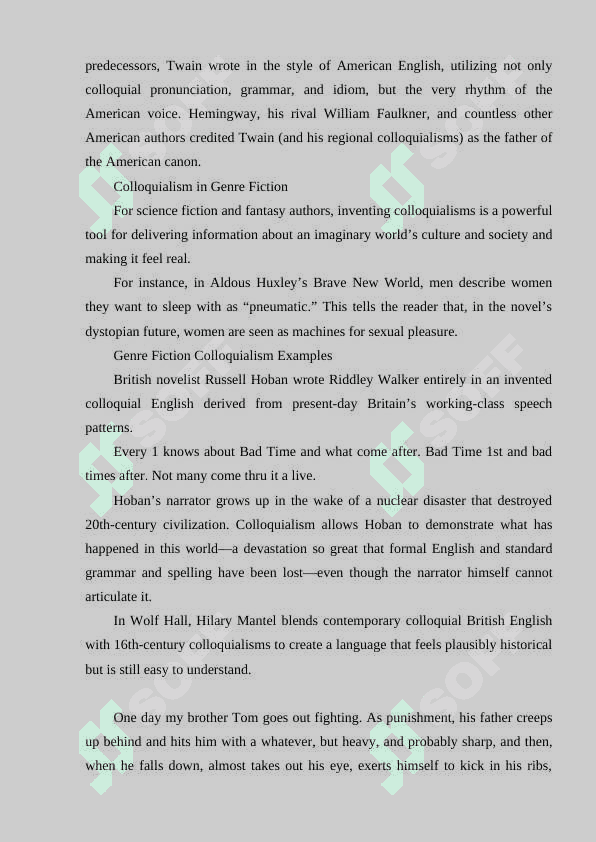 Language features and functions of special literary words 4