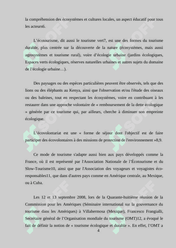 Le tourisme écologique 3