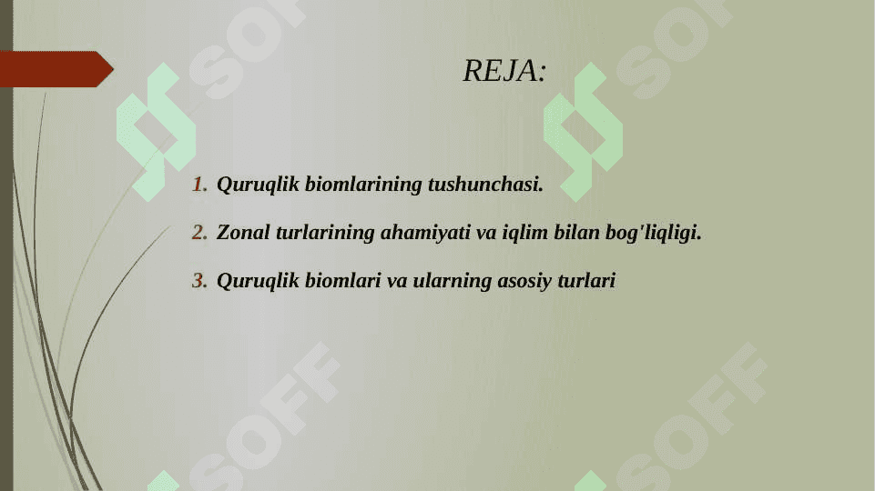 QURUQLIK BIOMLARINING ZONAL TIPLARI 2
