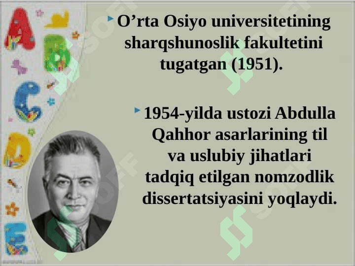 Pirimqul Qodirov mahoratli romannavis 5