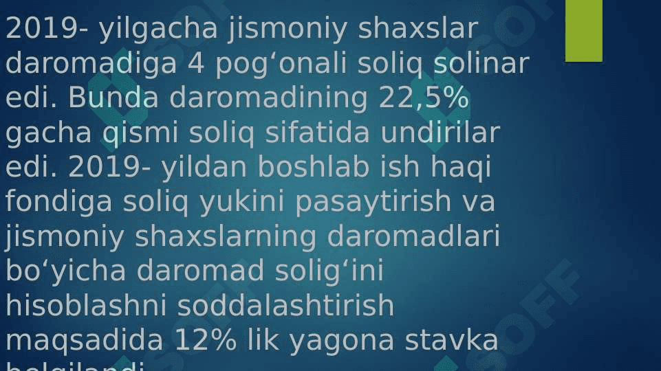 DAROMAD SOLIG‘I 4