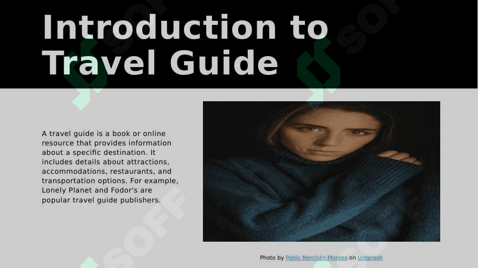 Travel Guide ppt 3