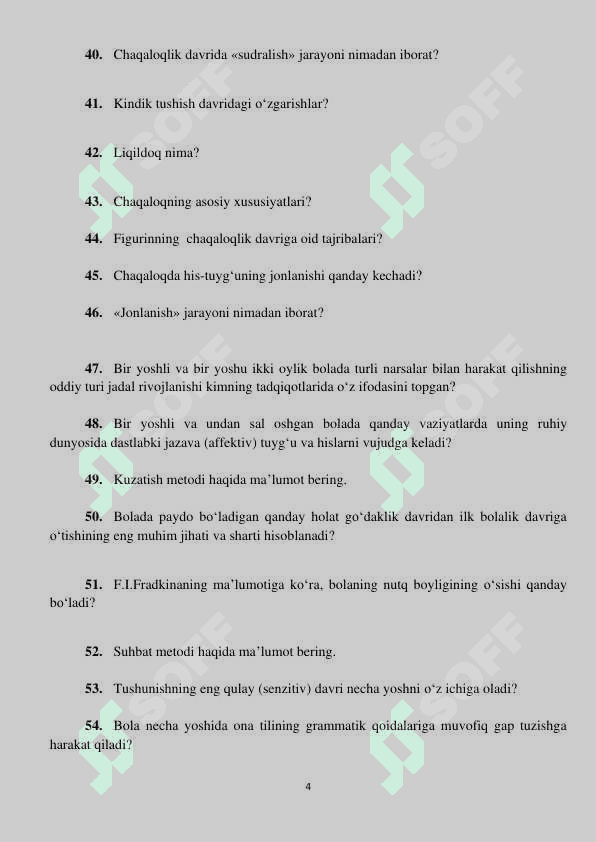 Umumiy psixologiyadan 300ta savol 4