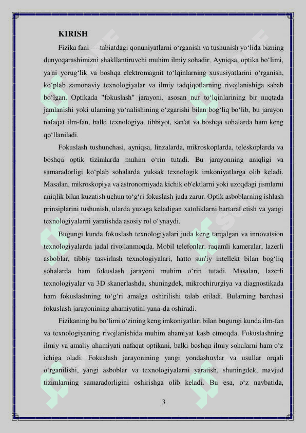 O'z o'zini fokuslash jarayoni 3